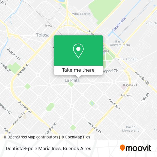 Dentista-Epele Maria Ines map