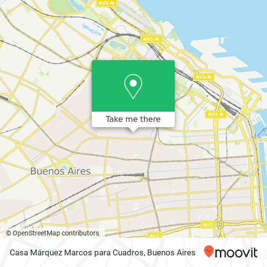 Casa Márquez Marcos para Cuadros map