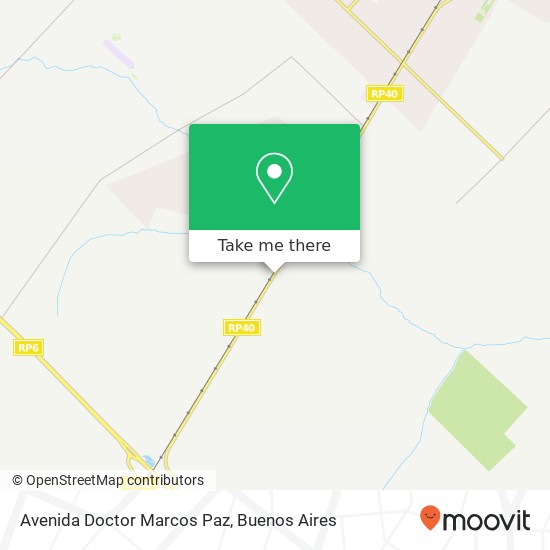 Avenida Doctor Marcos Paz map