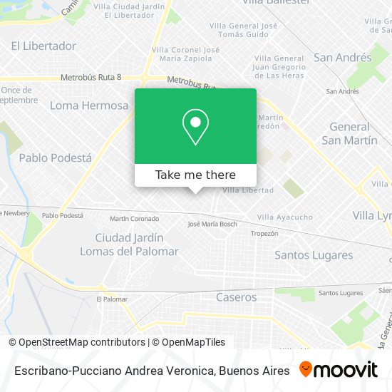 Mapa de Escribano-Pucciano Andrea Veronica