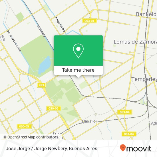 Mapa de José Jorge / Jorge Newbery