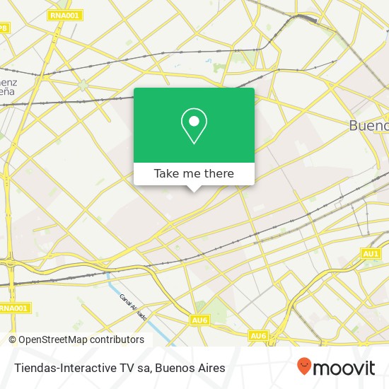 Tiendas-Interactive TV sa map