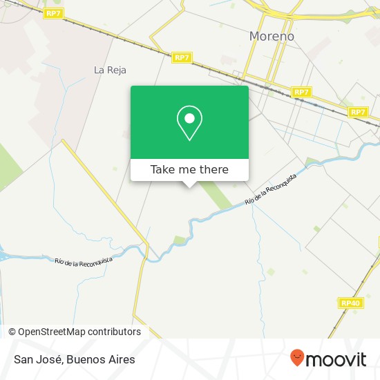 San José map