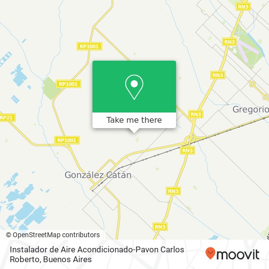 Instalador de Aire Acondicionado-Pavon Carlos Roberto map