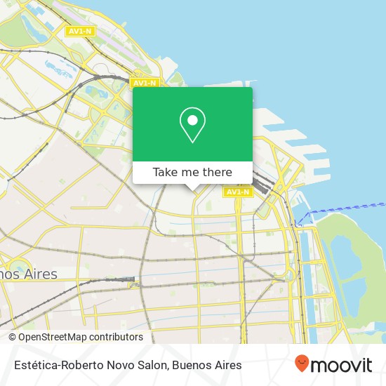 Estética-Roberto Novo Salon map