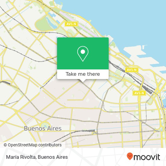 Mapa de María Rivolta