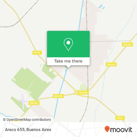 Areco 655 map