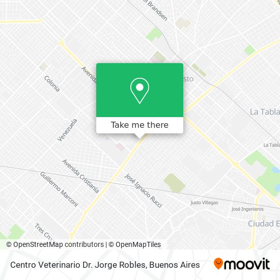 Centro Veterinario Dr. Jorge Robles map