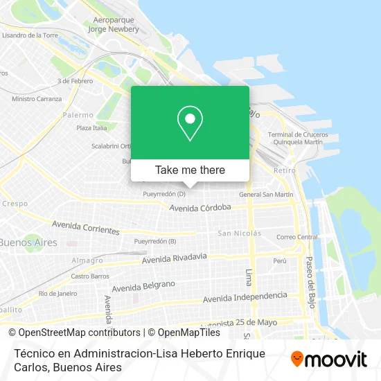 Técnico en Administracion-Lisa Heberto Enrique Carlos map