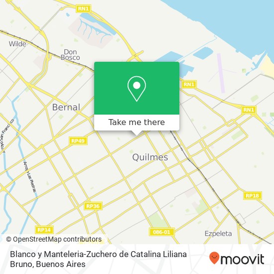 Mapa de Blanco y Manteleria-Zuchero de Catalina Liliana Bruno