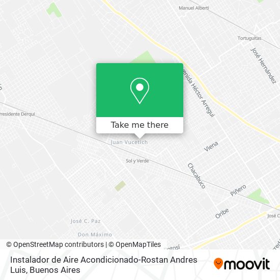 Instalador de Aire Acondicionado-Rostan Andres Luis map