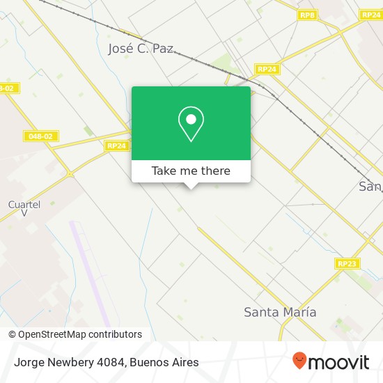 Jorge Newbery 4084 map