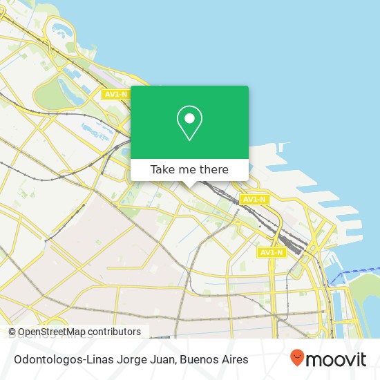 Odontologos-Linas Jorge Juan map