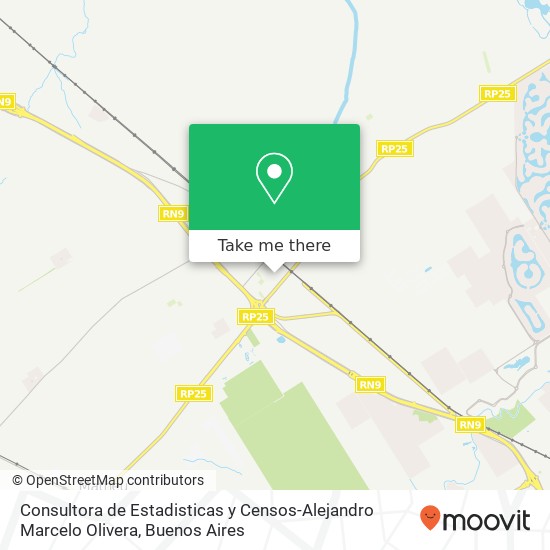 Consultora de Estadisticas y Censos-Alejandro Marcelo Olivera map