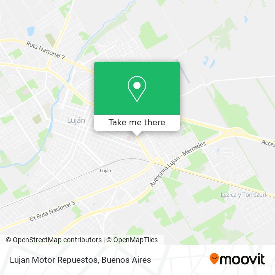 Lujan Motor Repuestos map
