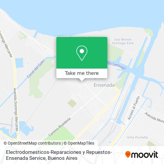 Electrodomesticos-Reparaciones y Repuestos-Ensenada Service map