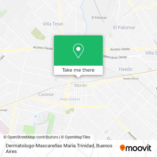 Mapa de Dermatologo-Mascareñas Maria Trinidad
