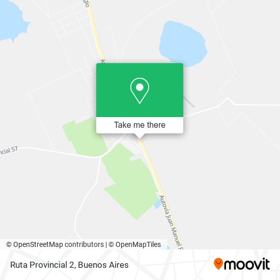 Mapa de Ruta Provincial 2