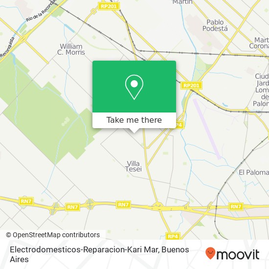 Mapa de Electrodomesticos-Reparacion-Kari Mar