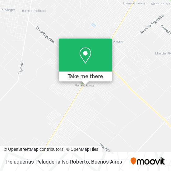 Peluquerias-Peluqueria Ivo Roberto map