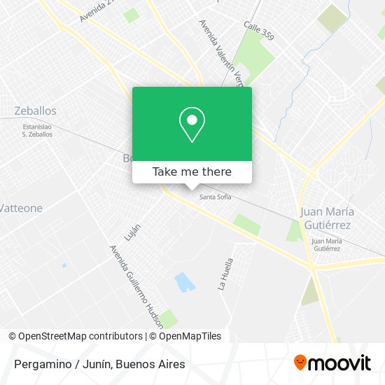 Pergamino / Junín map
