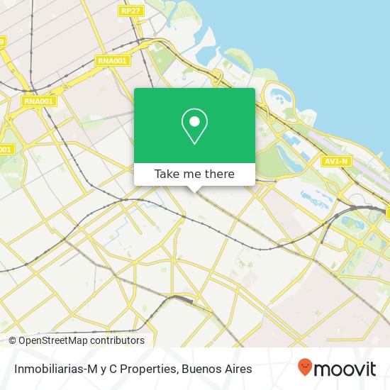 Inmobiliarias-M y C Properties map