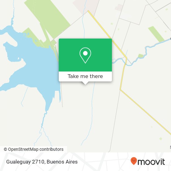 Gualeguay 2710 map