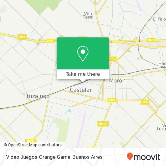 Video Juegos-Orange Game map