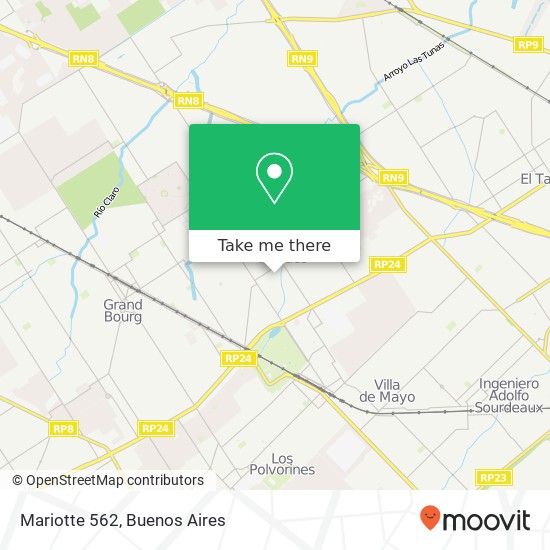 Mariotte 562 map