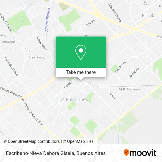 Escribano-Nieva Debora Gisela map