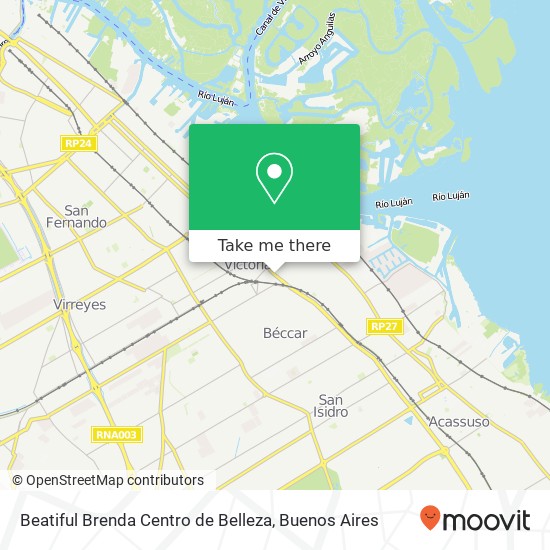Beatiful Brenda Centro de Belleza map