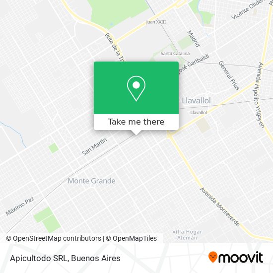 Apicultodo SRL map