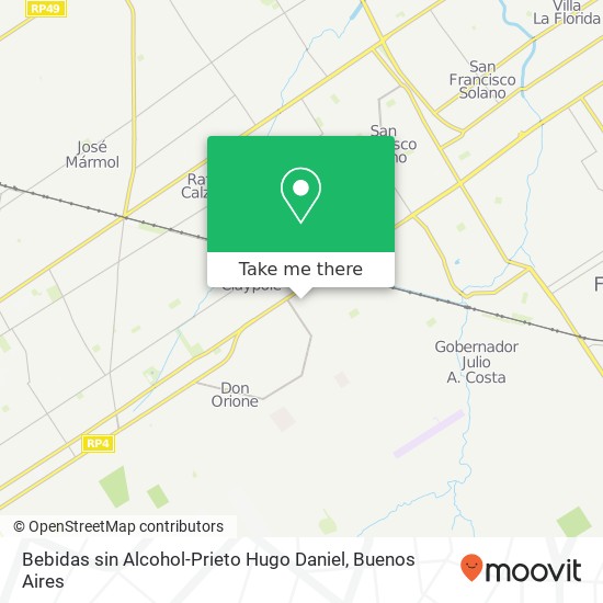 Bebidas sin Alcohol-Prieto Hugo Daniel map