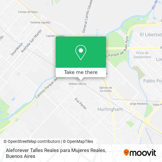 Aleforever Talles Reales para Mujeres Reales map