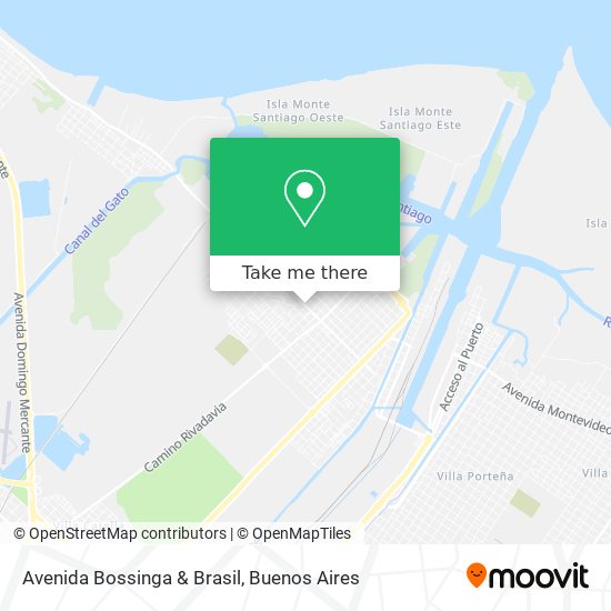Avenida Bossinga & Brasil map