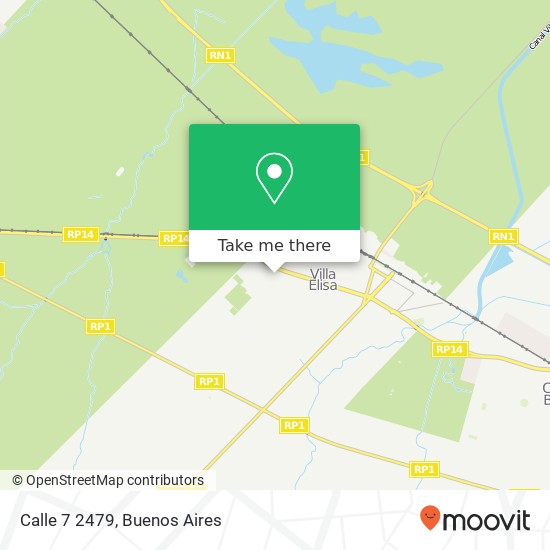 Calle 7 2479 map