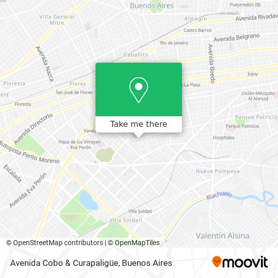 Mapa de Avenida Cobo & Curapaligüe