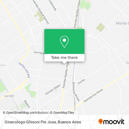 Ginecologo-Ghisoni Pio Jose map