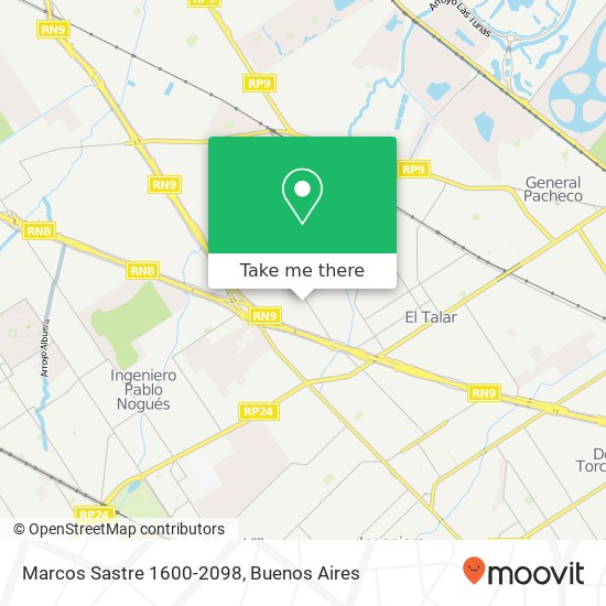 Marcos Sastre 1600-2098 map