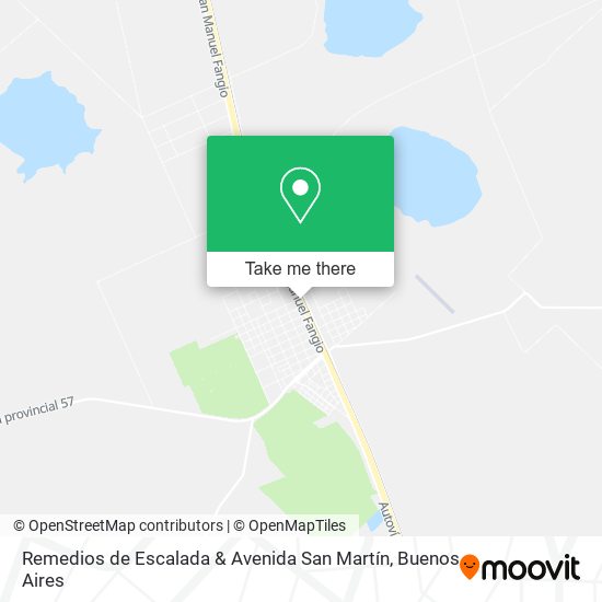 Remedios de Escalada & Avenida San Martín map