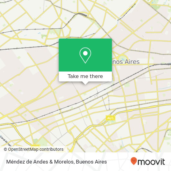 Méndez de Andes & Morelos map
