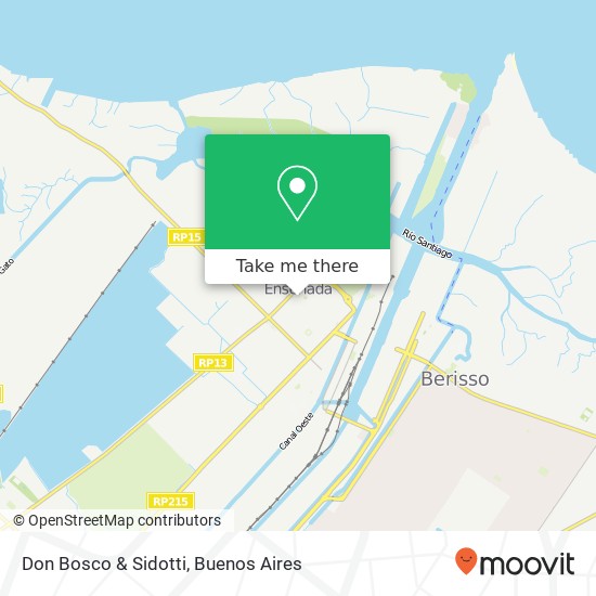 Don Bosco & Sidotti map