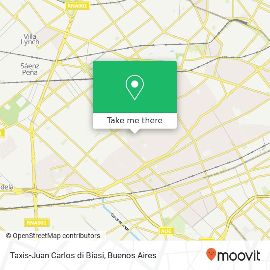Mapa de Taxis-Juan Carlos di Biasi