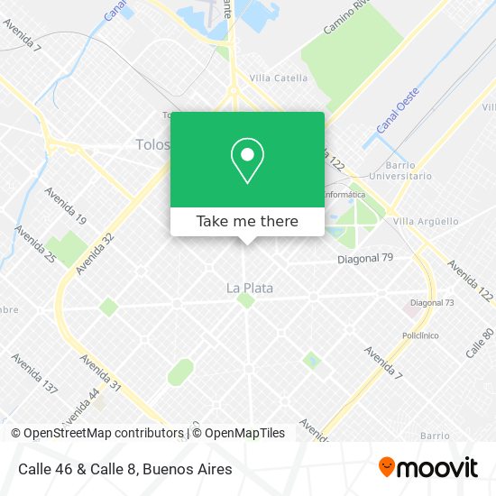 Calle 46 & Calle 8 map