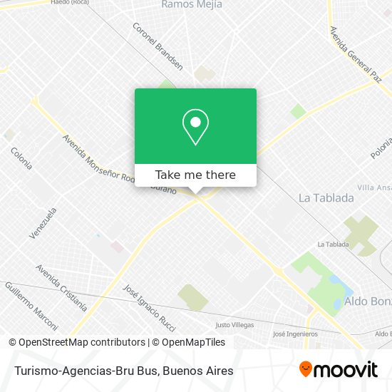 Mapa de Turismo-Agencias-Bru Bus