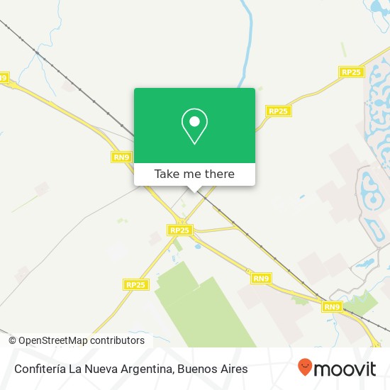 Confitería La Nueva Argentina map