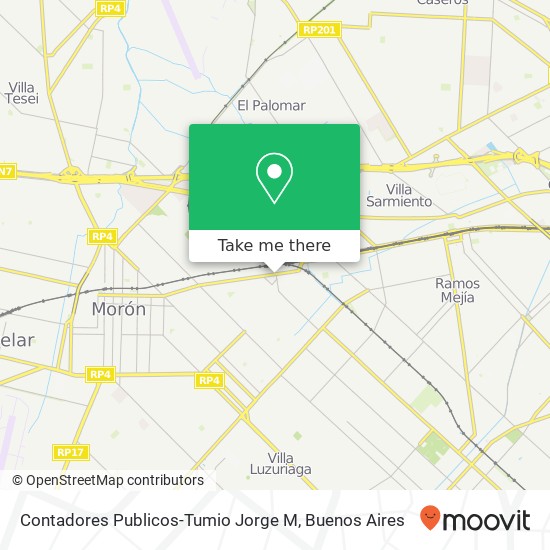 Contadores Publicos-Tumio Jorge M map