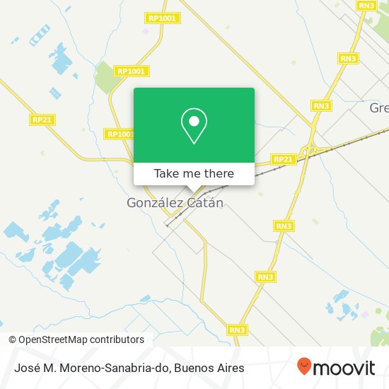 José M. Moreno-Sanabria-do map