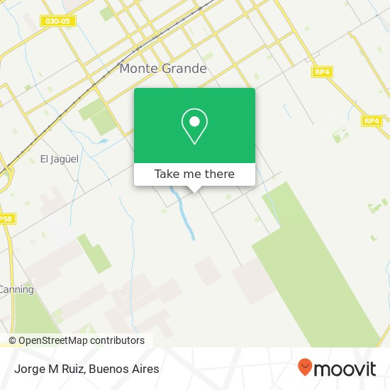 Jorge M Ruiz map