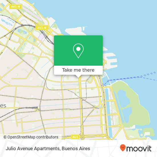 Julio Avenue Apartments map